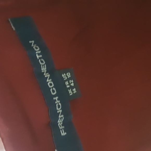 French Connection Size 14 Red Maroon Sequin Evening Dress - Picture 8 of 9